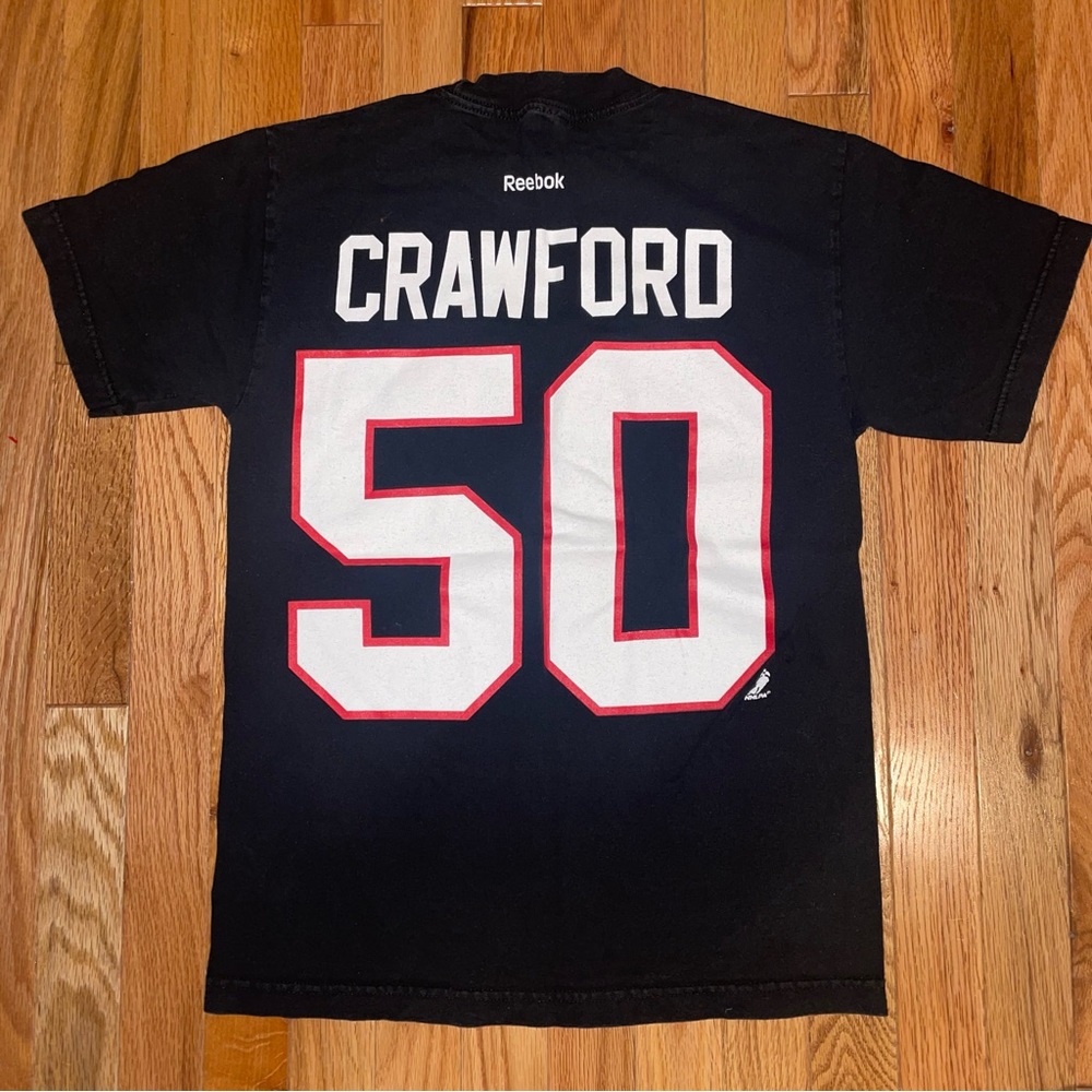 Chicago Blackhawks Corey Crawford Jersey Tee